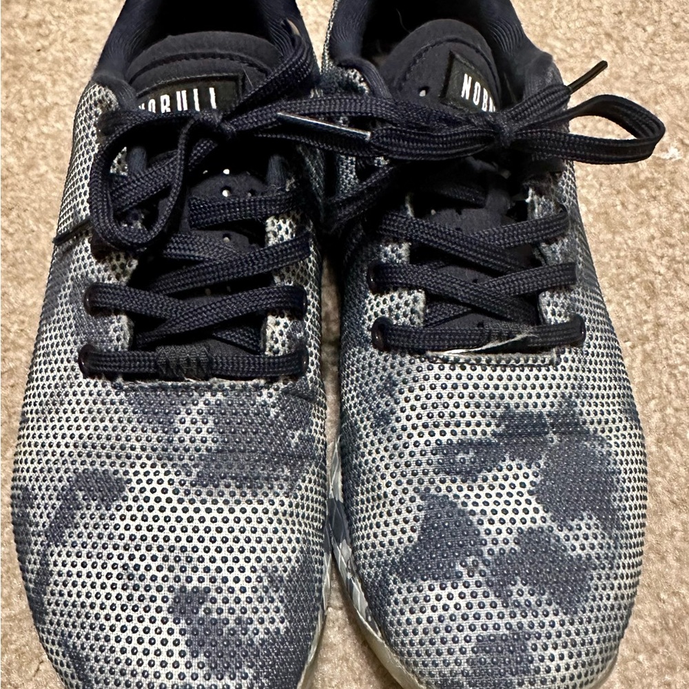 NOBULL Black and Gray Performance Sneakers with Breathable Mesh